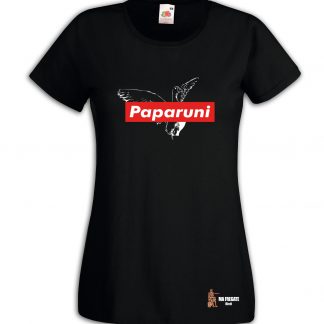 T-shirt  donna - Paparuni_black